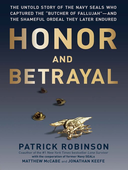 Title details for Honor and Betrayal by Patrick Robinson - Wait list